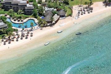 Luftbildaufnahme Heritage Resorts Mauritius