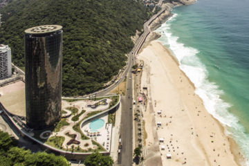 Blick auf das Gran Meliá Nacional Rio