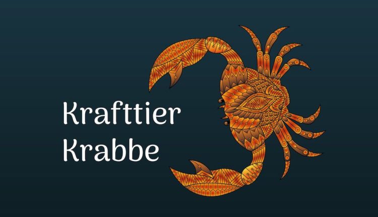 Krafttier Krabbe