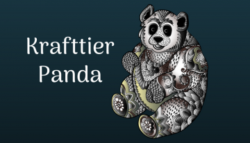 Der Panda hilft dir als Krafttier