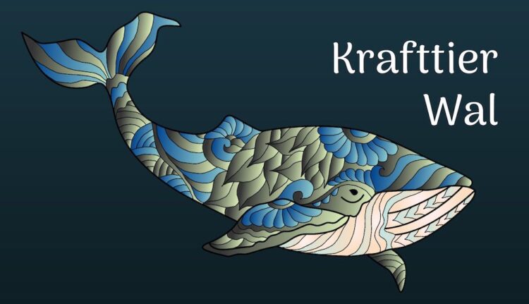 Krafttier Wal