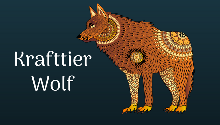 Der Wolf ist als Rudeltier für die Sicherheit einer Gemeinschaft verantwortlich