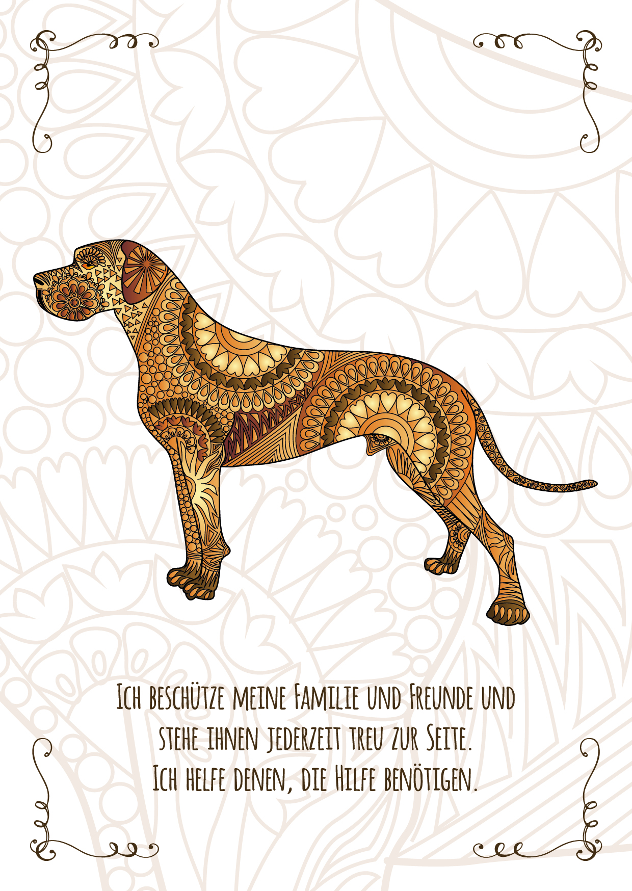 Krafttier Hund der treue Begleiter an deiner Seite Auszeit.bio