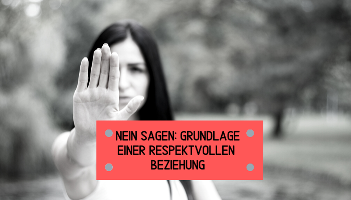 Bild Nein sagen lernen und Grenzen setzen