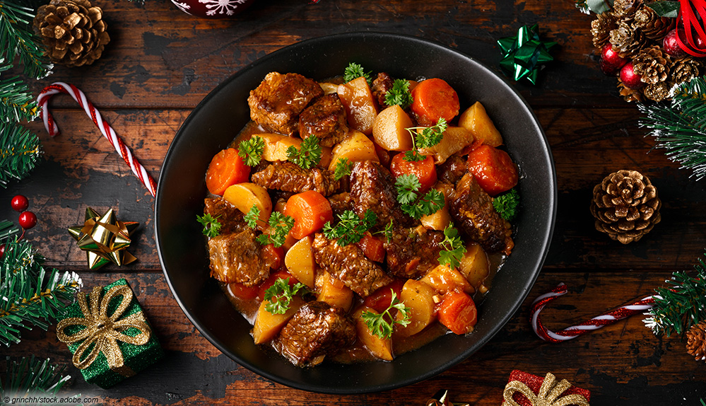 Weihnachten Gulasch