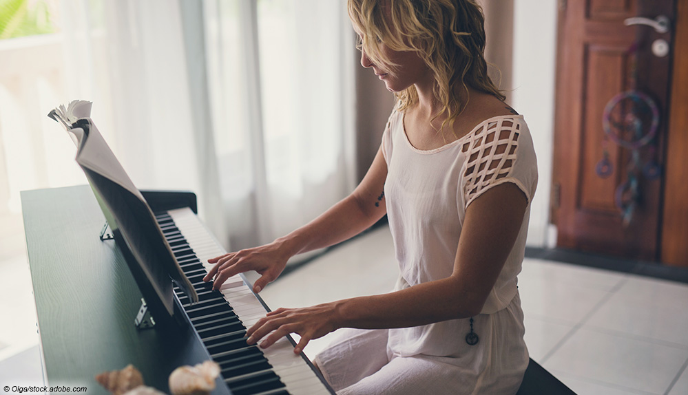 Klavier Spielen Frau