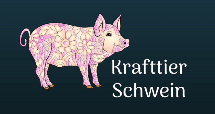 Schwein als Krafttier