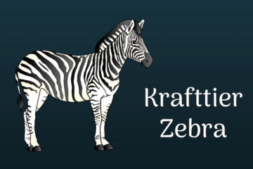 Zebra als Krafttier