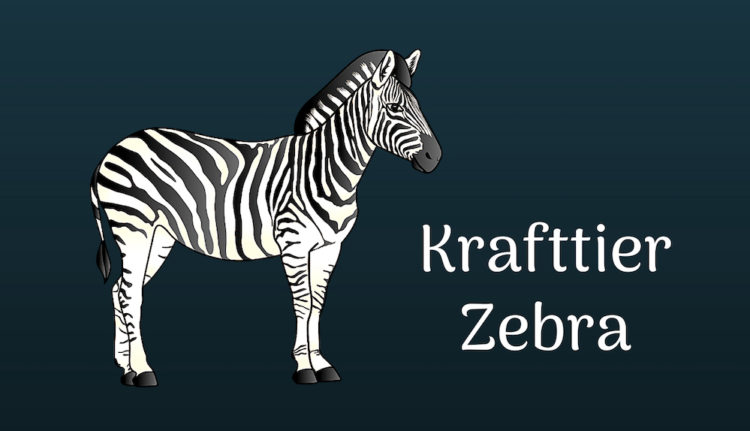 Zebra als Krafttier