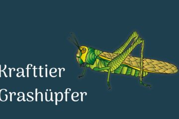 Krafttier Grashüpfer