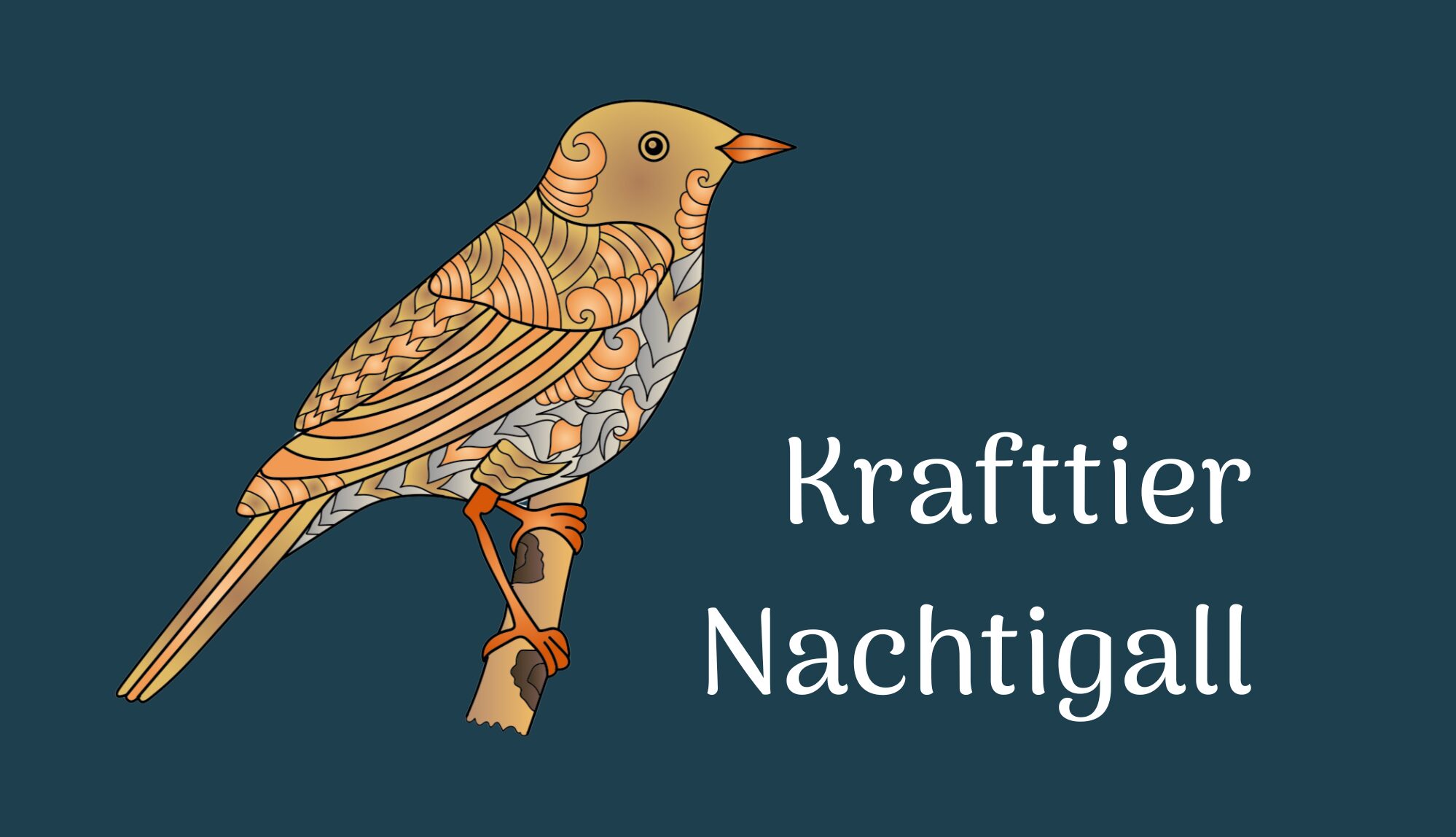 Krafttier Nachtigall