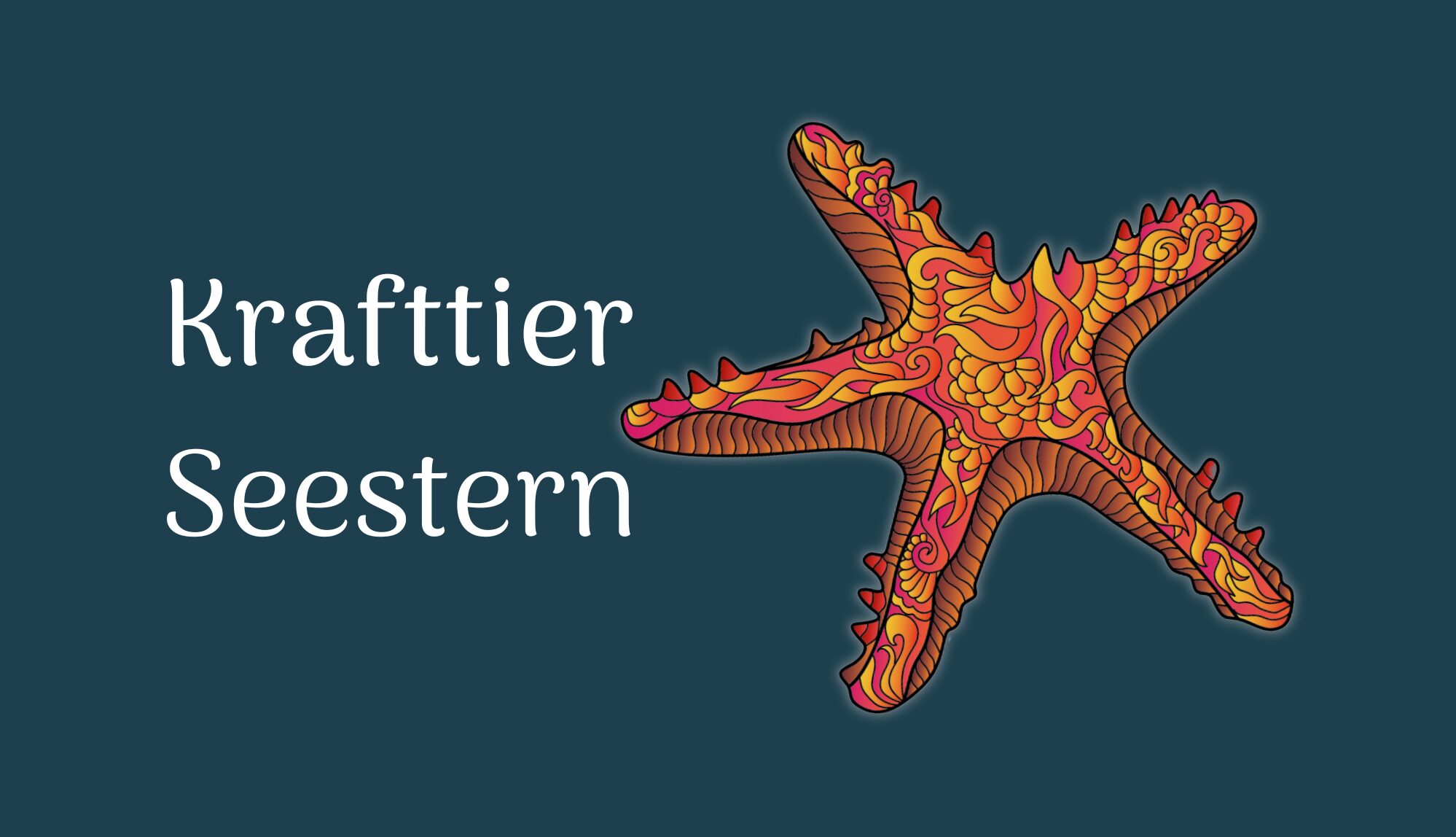 Krafttier Seestern