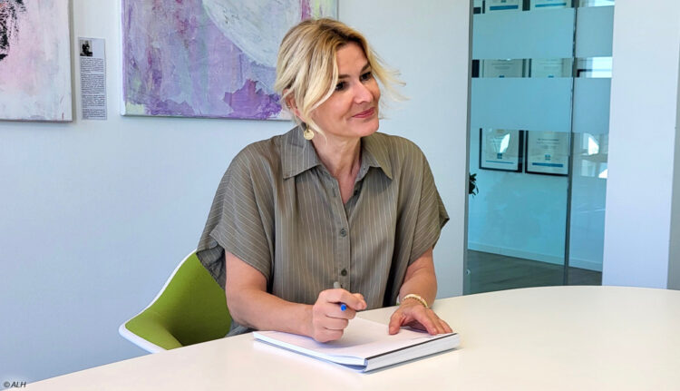 Anja Eigen in Coachingsitzung