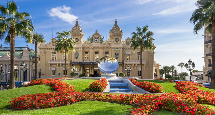 Monaco Casino Garten