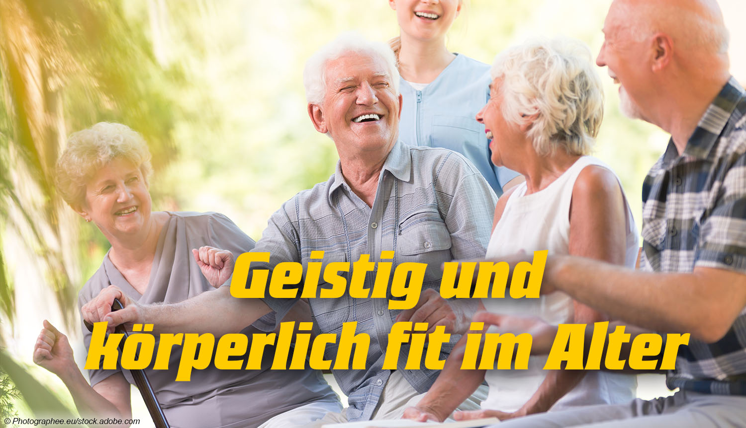 Seniorengruppe geistig fit