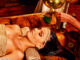 Ölguss bei Ayruveda Massage