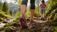 Barfu&szlig;schuhe im Wald