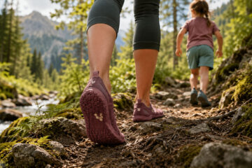 Barfu&szlig;schuhe im Wald