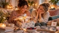 Freundinnen und Geschenke